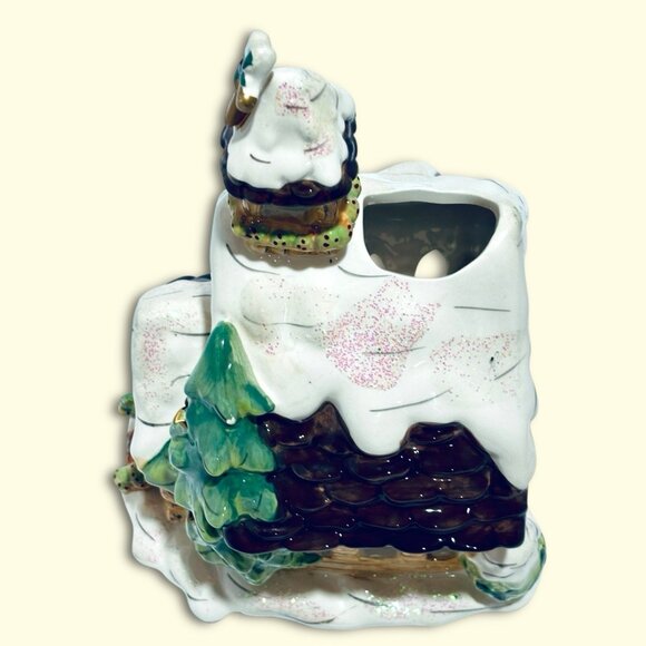 Blue Sky Clayworks Vintage Little Church of the Woods 10" Heather Goldminc RARE! - Picture 9 of 10